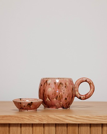 Zestaw - Kubek z uchem i miseczka, Burchart Studio