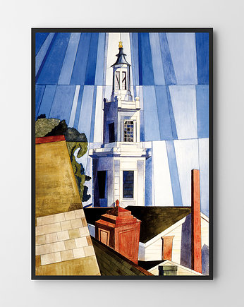 Demuth - plakat Blue Industrial, HOG STUDIO