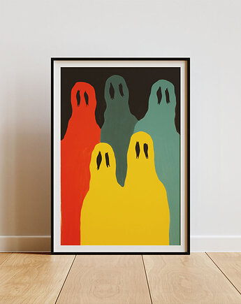 Plakat - Ghost family, Harry Monkey