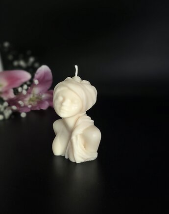 Świeca sojowa kobieta Erazma, nejmi candles
