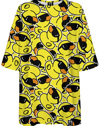 DR.CROW T-shirt Damski Oversize Kaczki, DrCrow