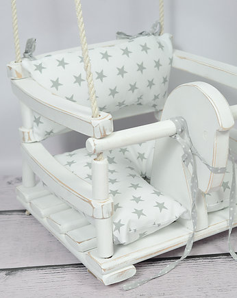 Drewniana Huśtawka Bujak Konik, LalaShop