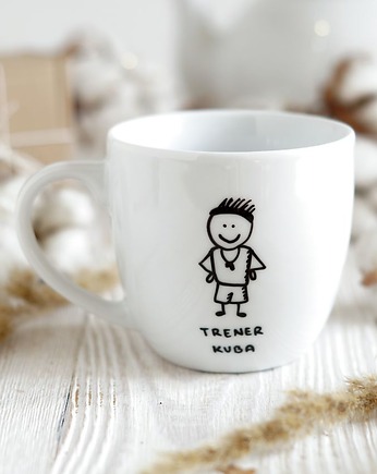 Kubek Trenera, dla nauczyciela WF, podziękowanie