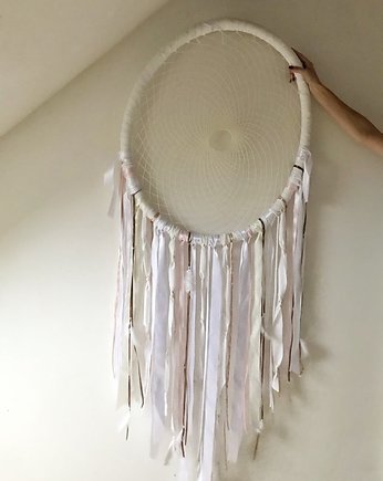 Łapacz snów biały eko boho duży owal, mabezi