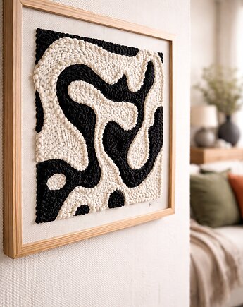 Delty - obraz strukturalny 40x40 cm, Siena Paloma