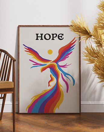 Plakat "Hope", Ola Drobot