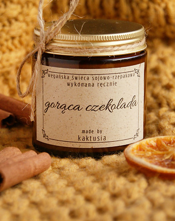 GORĄCA CZEKOLADA - świeca 120ml, kaktusia