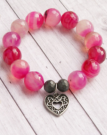 Stal szlachetna :: agat różowy, kaktusia