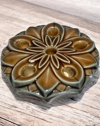 Ceramiczny świecznik unikat, AgiTo Pracownia Artystyczna