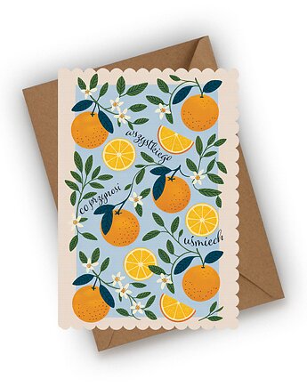 Kartka urodzinowa- Wszystkiego, co przynosi uśmiech!, Czarna Owca Karteczki