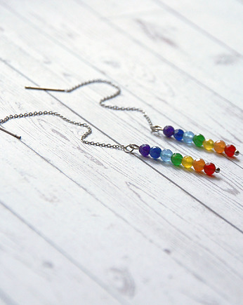 Kolczyki chakra earrings : wszystkie czakry, kaktusia
