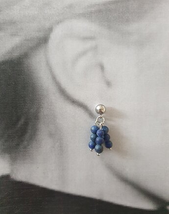 Kolczyki FANABERIA  TRIO lapis lazuli, modesign