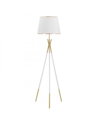Lampa Podłogowa Lampa Stojąca Bianco e Oro 154 cm, OKAZJE - Prezenty na 18 dla syna