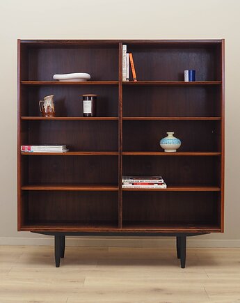 Regał palisandrowy, duński design, lata 70, produkcja: Hundevad, Przetwory design