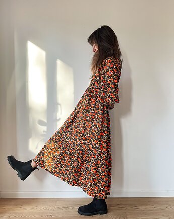 Sukienka BALOON  MAXI/Meadow/, FLORISTA