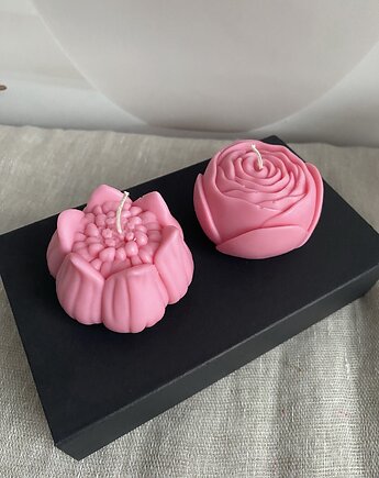 Walentynkowy zestaw prezentowy świece ekologiczne sojowe, Coccola JEWELLERY