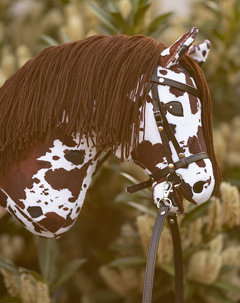Hobby Horse + ogłowie regulowane + wodze, OSOBY - Prezent dla 3 latka