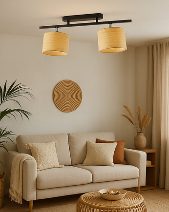 Regulowana lampa sufitowa w stylu boho CHILE BOHO, LYSNE