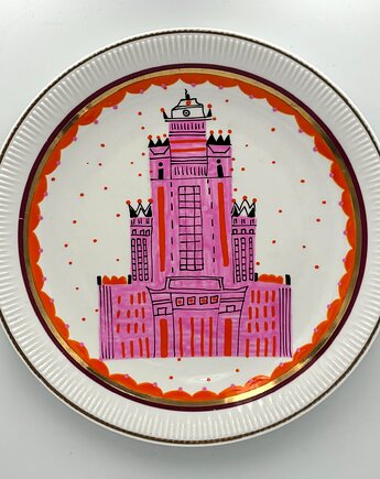 Pałac Kultury i Nauki  Talerz stołeczny, arent plates
