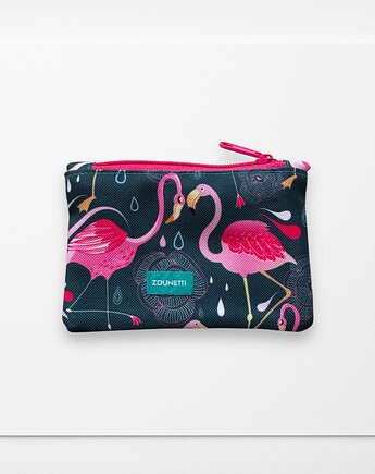 Portfelik mini - flamingi