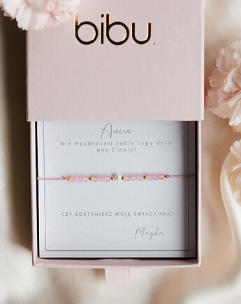 Bransoletka dla świadkowej, Bibu bijoux