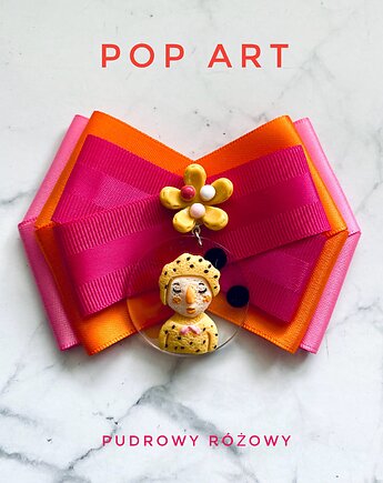 Nowa Kolekcja ART z postaciami 3d wyrwanymi z obrazu, Pudrowy Różowy