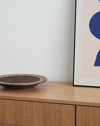 Misa ceramiczna, duński design, lata 60, produkcja: LoveMose, Przetwory design