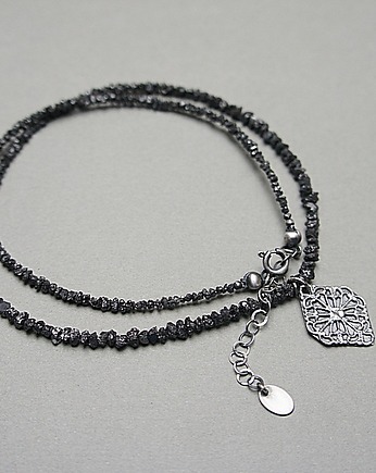 Diamonds /black/ choker   naszyjnik, Katia i krokodyl
