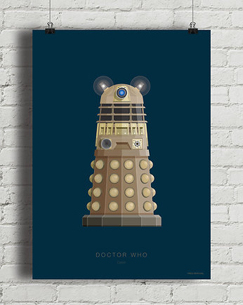 Plakat Doctor Who , minimalmill