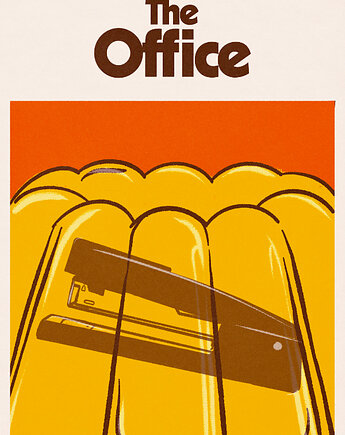 The office x poster, Justyna Frąckiewicz