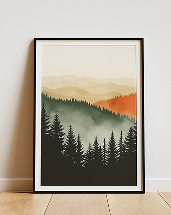 Plakat - Górski klimacik, Harry Monkey