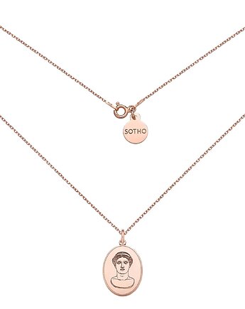 Medalion z różowego złota z boginią Herą, SOTHO