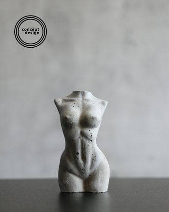 betONA betonowa figurka kobieta ciało, Concept Design