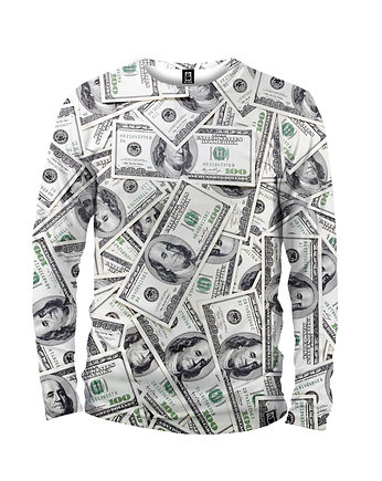 Koszulka Longsleeve Męska DR.CROW Dollars, DrCrow