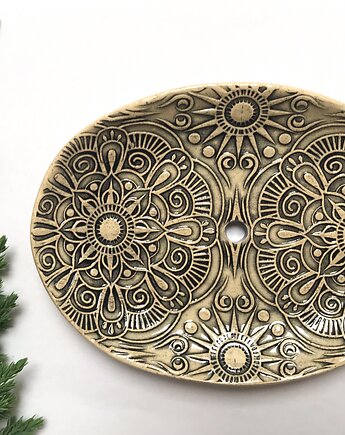 Owalna mydelniczka handmade, Ceramika Ana