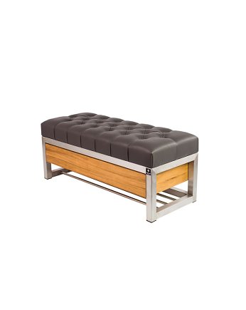 Ławka  Stal Nierdzewna Szczotkowana / Polerowana LPMS-11, EMRA WOOD DESIGN