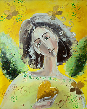 Anioł miłości. Giclee, 4mara Marina Czajkowska