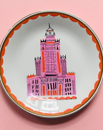 Pałac kultury i nauki Talerz stołeczny, arent plates