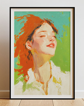 Plakat - Happy redhead, Harry Monkey