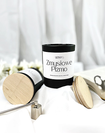 Świeca Sojowa Zmysłowe Piżmo Premium 240 ml, Yosa Candle