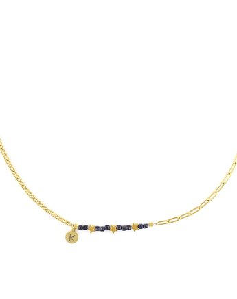 Baby Bestseller! Naszyjnik z gwiazdkami - granatowa Noc Kairu, Kulka Bransoletki