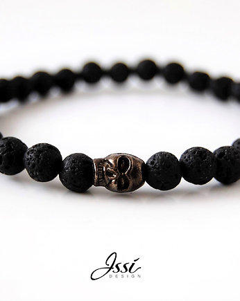 bransoletka męska DARK SKULL, ISSI Jewelry