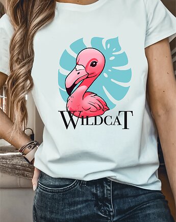 T-shirt Flaming, Wild Cat