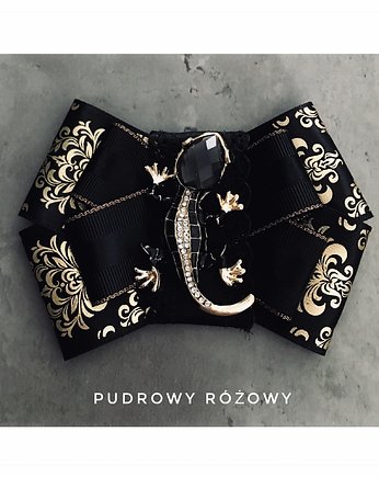 Brosza z Jaszczurką WILD COLLECTION New, Pudrowy Różowy