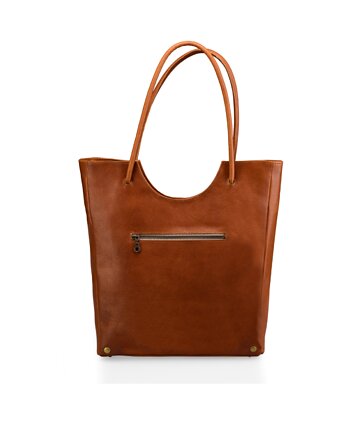Torba shopper brązowa, Emilia Arendt