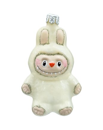 Bombka choinkowa: Labubu: białe, Syn Bombkarza