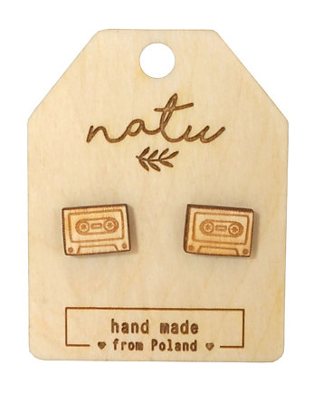 Kolczyki KASETY, Natu Artwork