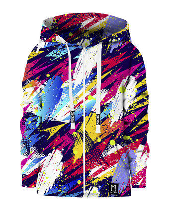 Bluza Zamek Dziewczynka DR.CROW Abstract B, DrCrow
