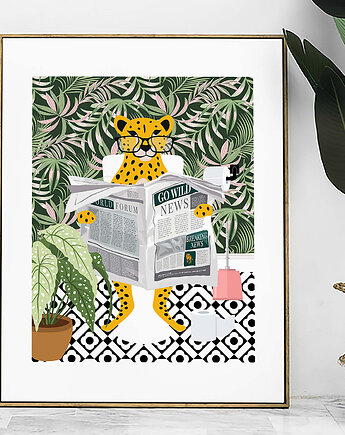 Lampart i poranna gazeta, Harvest Maison