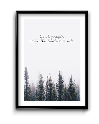 Plakat Quiet People, Bury Lis